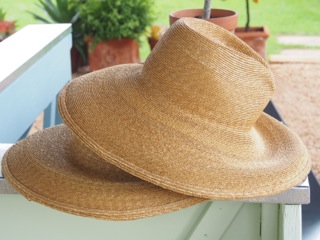 My garden hat…